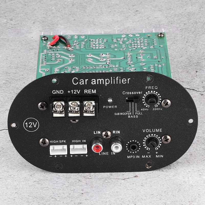 125 Watt Subwoofer Amp Board,Car Amplifier Board 12V, Audio 120W