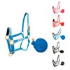 Tahoe Tack Patterned Nylon Adjustable Horse Halters with Padded Noseband