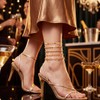 BODIY Plated Gold Ankle Bracelets for Women Cuban Link bracelet