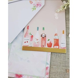 48 PCS Paris Theme Gift Tags and 30ft Twine, Large Cardboard Tags for Gift Boxes, Party and Gifting Supplies