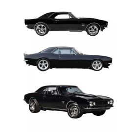 Chevy Camaro MuscleCar Sticker Bundle Vinyl X3