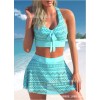 Generic Traje De Baño De Playa Sexi Con Falda De