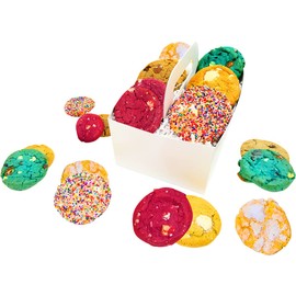 The Cravory: Freshly Baked Cookies - Best Seller’s Mix - 24 Cookies, 2.0 oz. each - Assorted Flavors - Baked Fresh - Gourmet Dessert, Snack or Baked Goods - Individually Wrapped