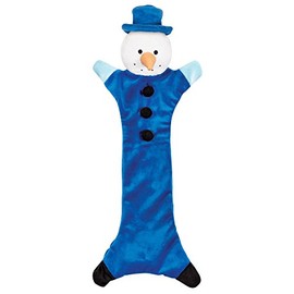 Zanies Festive Unstuffies Dog Toy, Snowman
