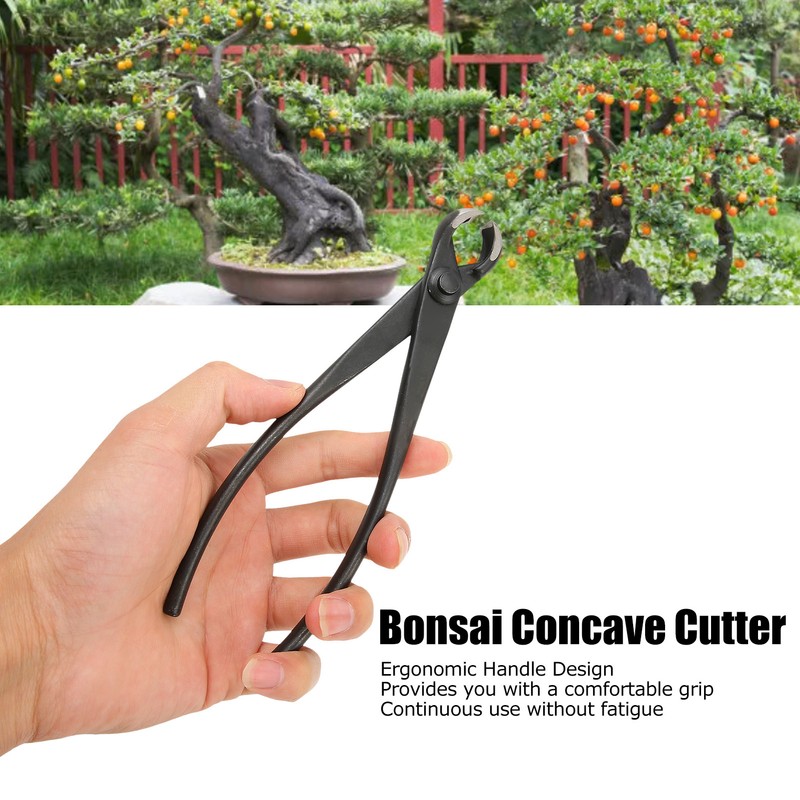 Hand Bonsai Cutter 175mm High Strength Ergonomic Bonsai Concave Cutter