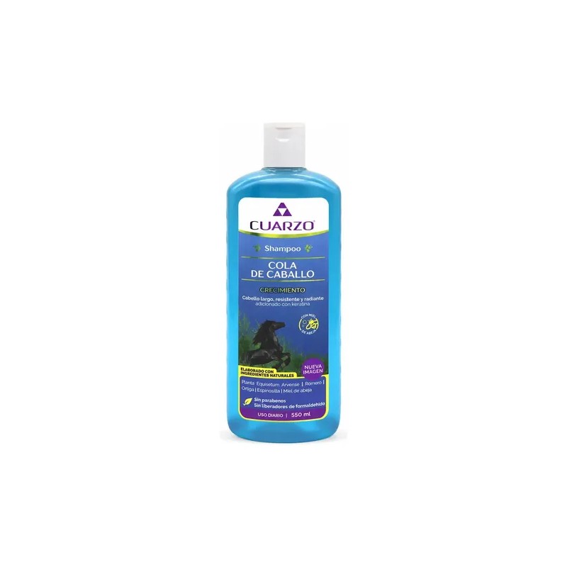 Shampoo Cola De Caballo Y Keratina Crecimiento Capilar 550 ml