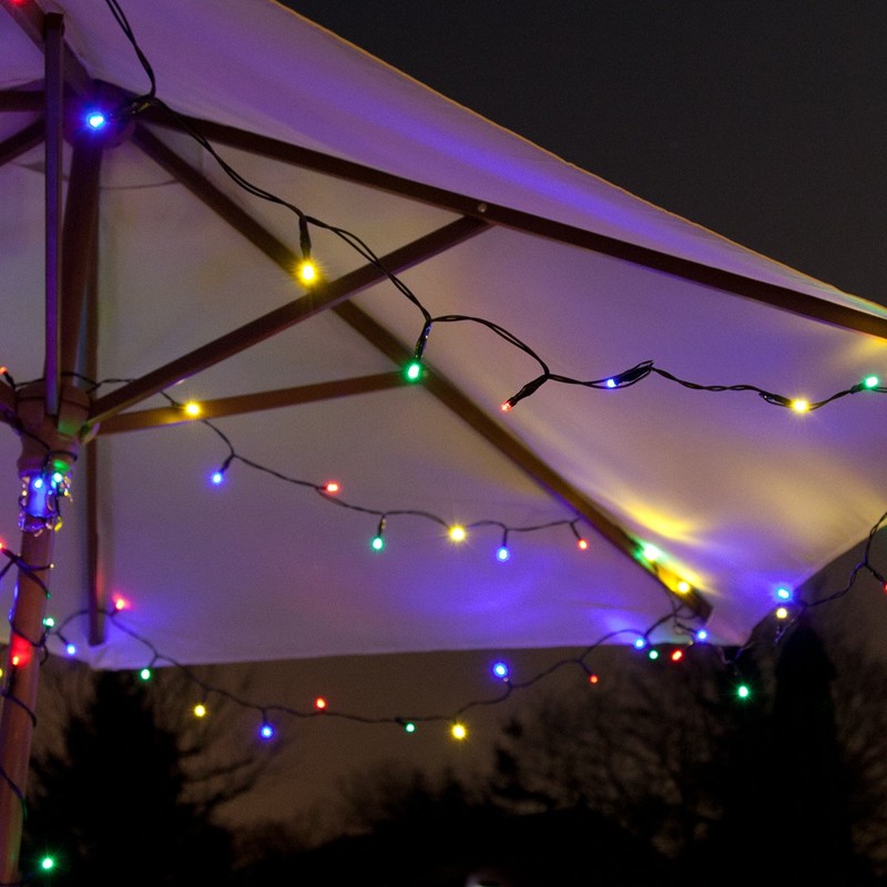 Festive Lights - 10m Solar Power Multi Function Fairy String
