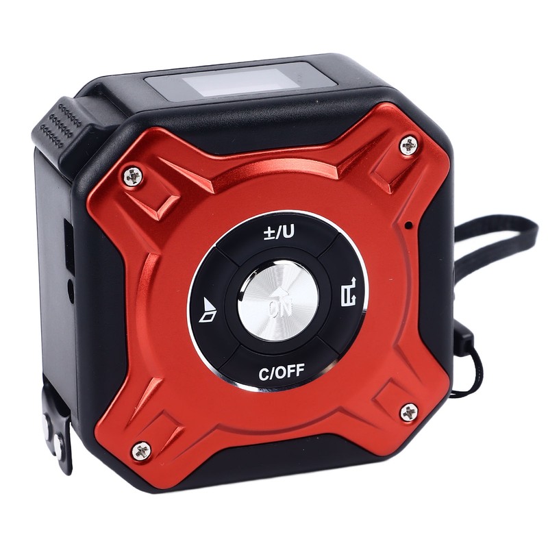 Digital Laser Tape Measure Aluminum Alloy Rechargeable 131FT Laser Measuring
