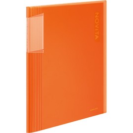 Kokuyo Clear File Noviita A4 Size 40pocket - Orenge