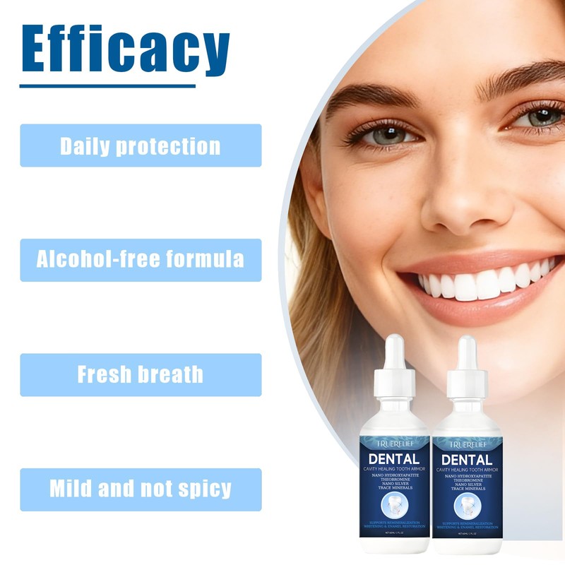 Advanced Enamel Repair Liquid to Support Cavity Repair & Remineralization,