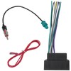 Stereo Wiring Harness Antenna Adapter Aftermarket Radio Nav Cable Connector