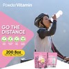 PowderVitamin Electrolitos en polvo Plus (100 porciones) Limonada de frambuesa