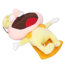 Game Pizza Plush Toy Cute Soothing Bright Color Soft Stuffed Pizza Figure for Children Adults