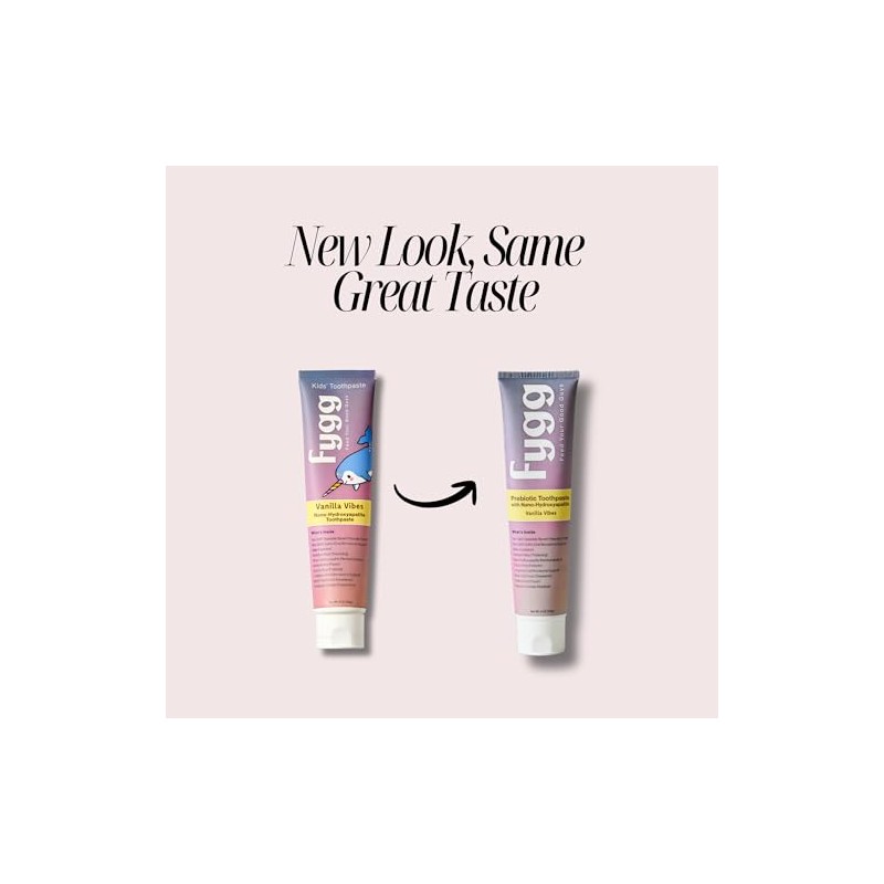RAAYAM- Fygg Nano Hidroxiapatita Dental (Vanillia Vibes), Vanilla Vibes Kid's