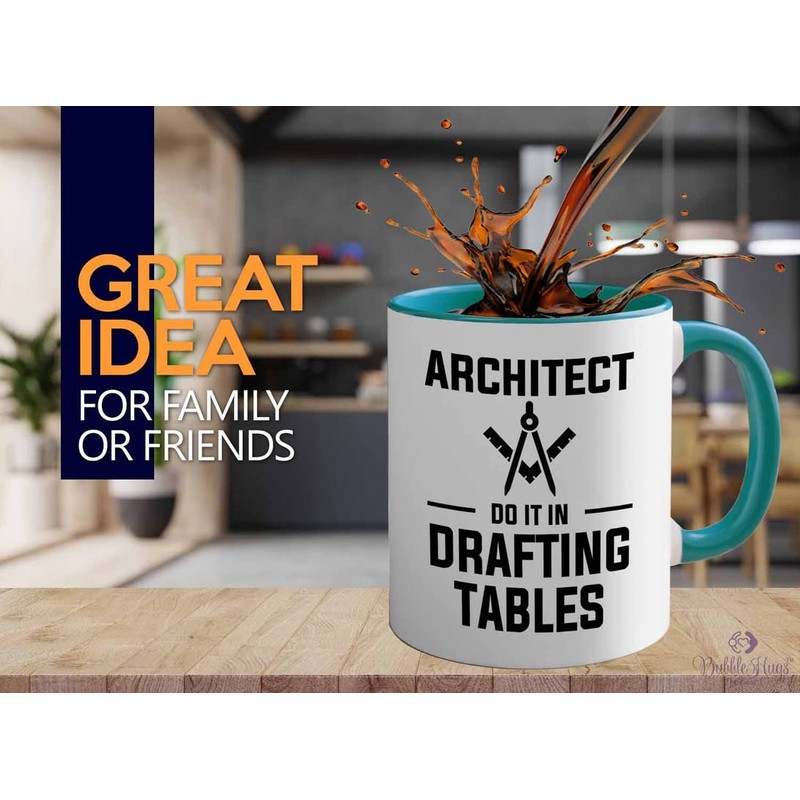 Architect Two Tone Green Edition 11oz - Architects drafting tables