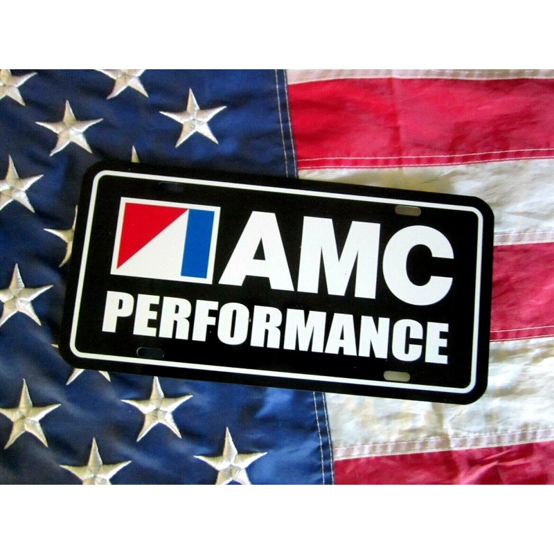 AMC PERFORMANCE LICENSE PLATE TAG 1968 1969 1970 1971 1972