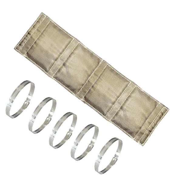 Titanium Pipe Heat Shield 6" x 24.4'' Exhaust Heat Shield