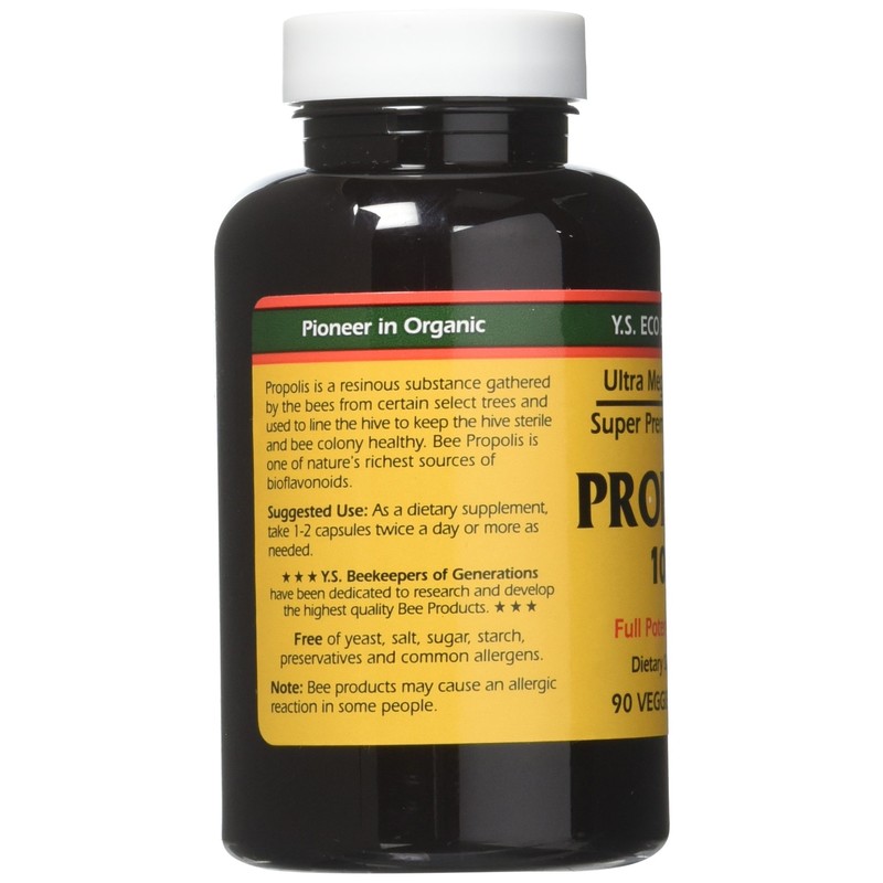 YS Eco Bee Farms Propolis 1000 - 90 Count (Pack
