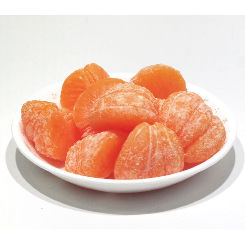 Coconut Accessories 003TK Peeling Mandarin Food Sample Keychain Cute, Funny,