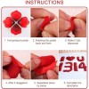 Wnatn Pétalos De Rosa Artificiales Para El Día De San