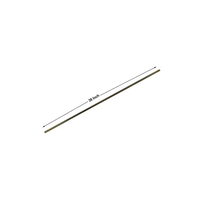 B&P Lamp® 1/4 IP X 36" All Thread Pipe, 1/2"