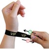 VIP Fabric Bracelets for Events, ID Bracelets (100)