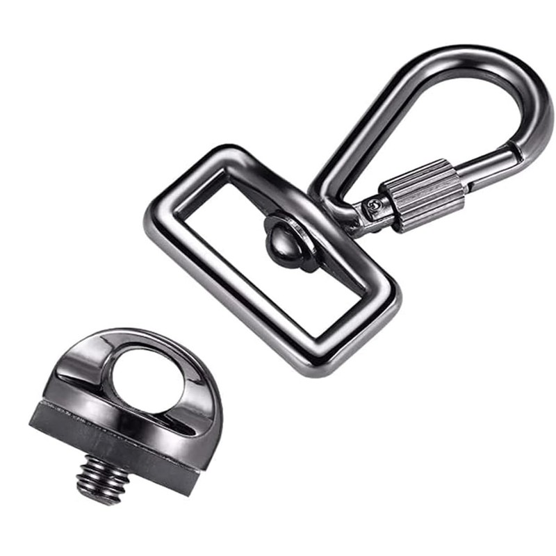 Camera sutorappuadaputa- Carabiner with 1/Tripod Screw for
