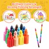 ECHOCUBE 24 x Swop Point Crayons for Kids & Adults,
