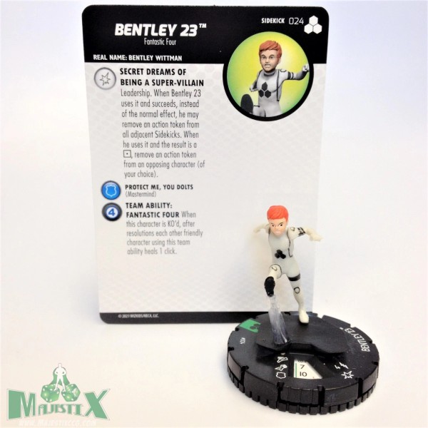 WizKids Heroclix Fantastic Four: Future Foundation set Bentley 23 #024