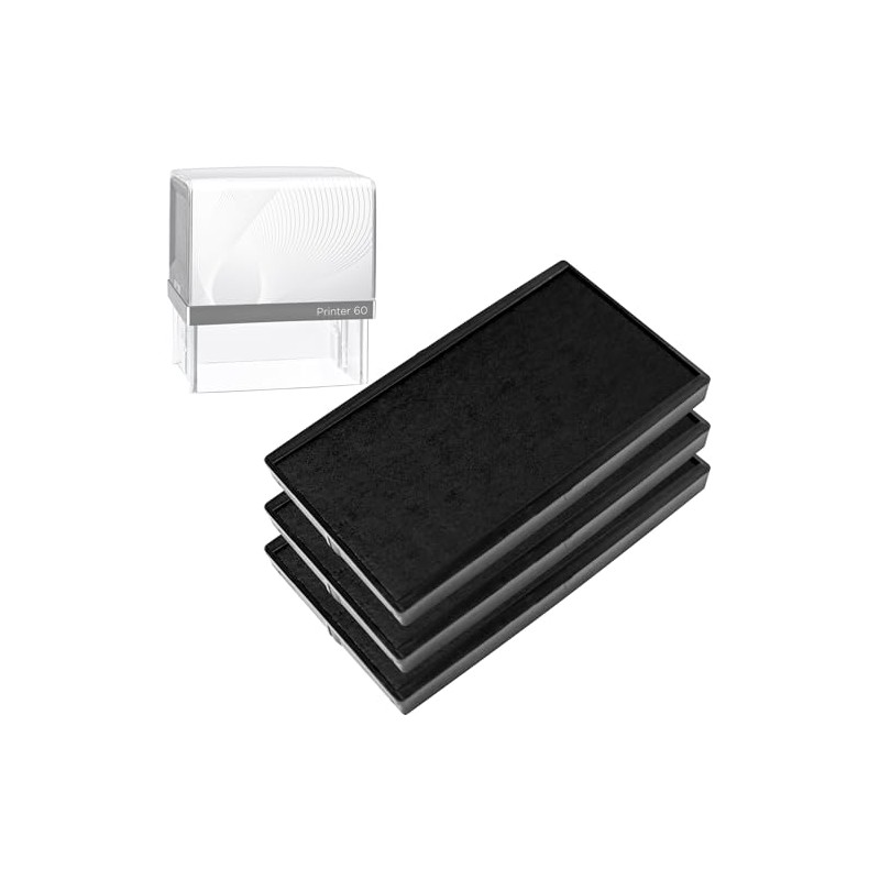 E/60 Replacement Pad Compatible for COLOP Printer 60 - Water