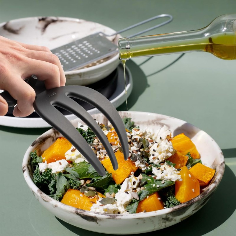 Salad Hands 2 Pack Plastic Salad Mixer Salad Servers Salad