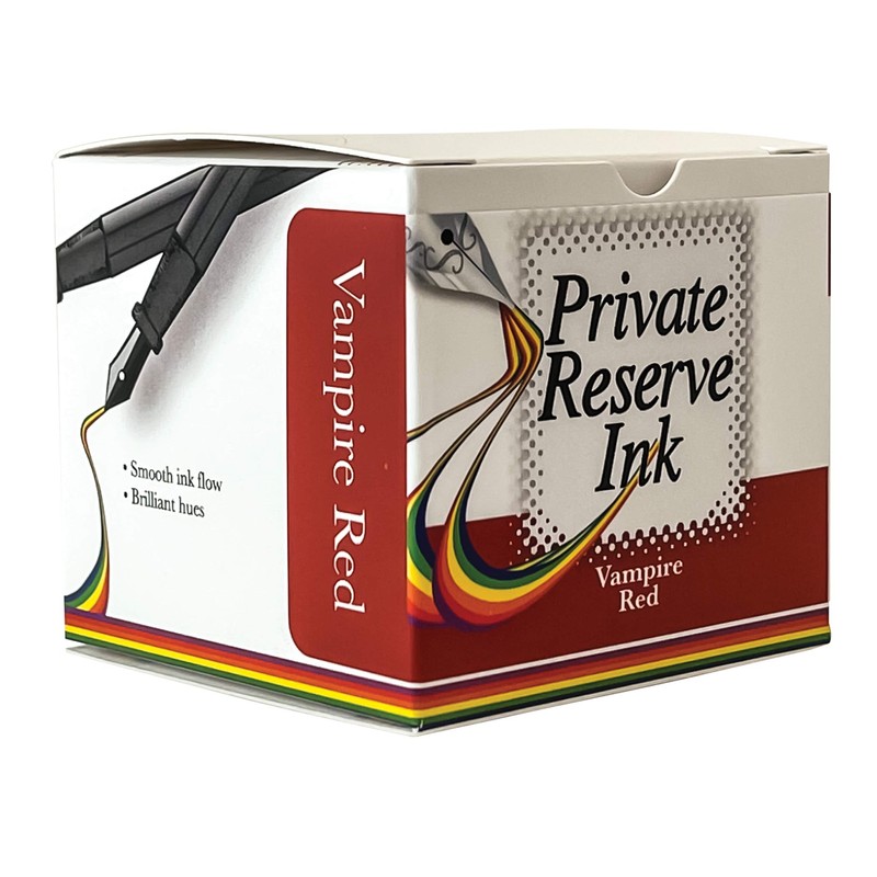 Private Reserve Ink Vampire Red – Premium 60ml Fountain Pen