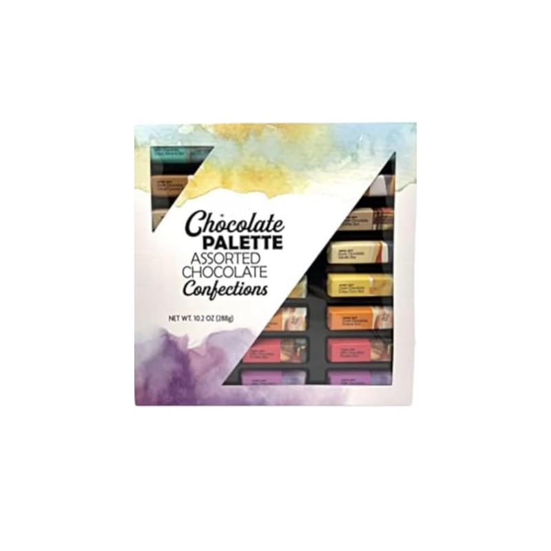 Chocolate Palette Assorted Chocolate Confections 10.2oz/288g – Pack of 1
