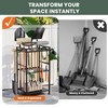 SPACECARE Garden Tool Organizer with Feet Up to 35 Long-Handled