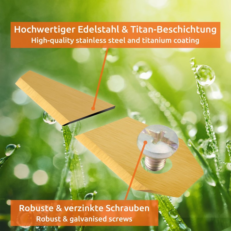 ECENCE 60x Titan Replacement Blade Quality compatible with Blades Bosch