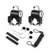 2 Pieces Motorcycle Helmet Locks, 2 Pieces Spacers, 2 Pieces