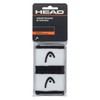 HEAD Unisex Adult Wristband Striped 2.5, Black/White, 2.5 Inches