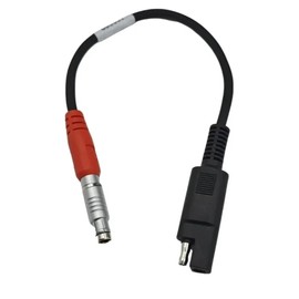 14-008016-03 Power Cable for Topcon GR5 GR3, GB500, GB1000 GPS Receiver, Power Cable for Topcon HiPer Legacy Series, A00302 5 Pin Male to SAE 2 pin