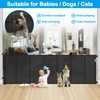 Reinforced 42" Tall X 120" Extra Wide Retractable Baby Gate