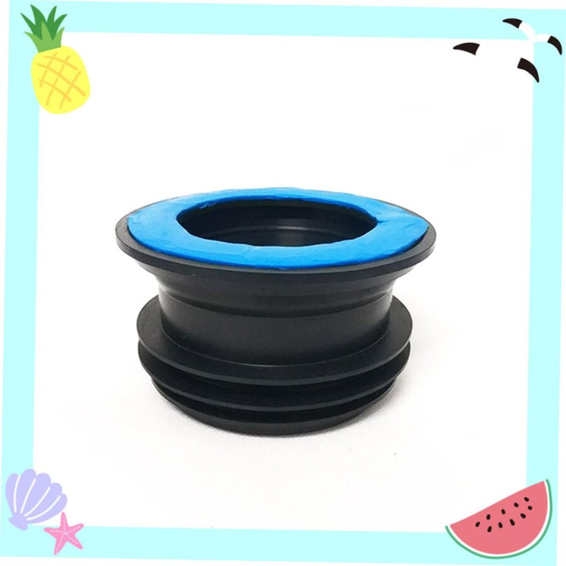 SHINEOFI Thickening Toilet Sealing Ring Blue Flange Ring for Toilet