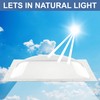 RecPro RV Skylight Outer Dome | 14" x 22" Universal