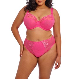 Elomi Women's Charley Underwire Plunge Bra, Pink, 40J