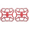 1 Pair Bicycle Clipless Pedal Converter Self Locking Disc Pedals