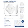 Rechargeable Toilet Bowl Hygiene Device for Bathroom – Compact Wall-Mounted