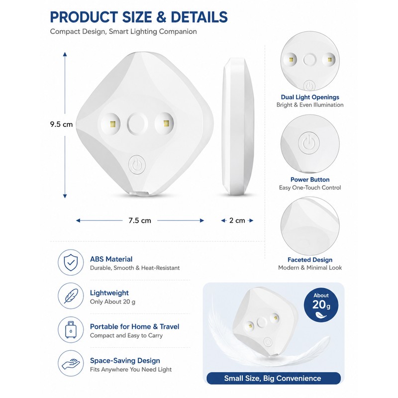 Rechargeable Toilet Bowl Hygiene Device for Bathroom – Compact Wall-Mounted