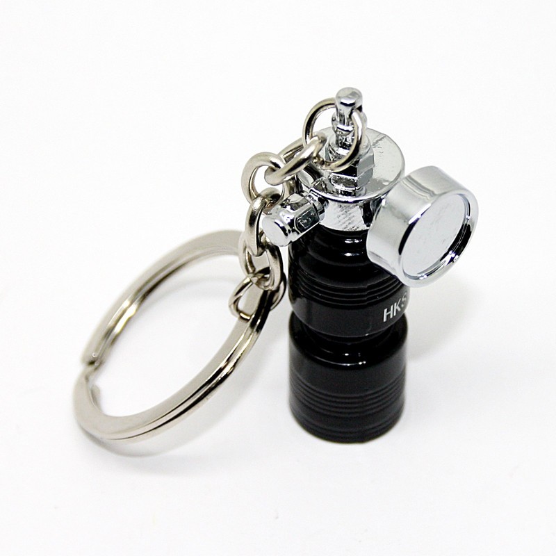 LED-Mafia Luxury Metal Keyring – Nitrous Oxide Gas Bottle –