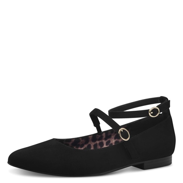 Tamaris Ballerina Women's Vegan Elegant, black