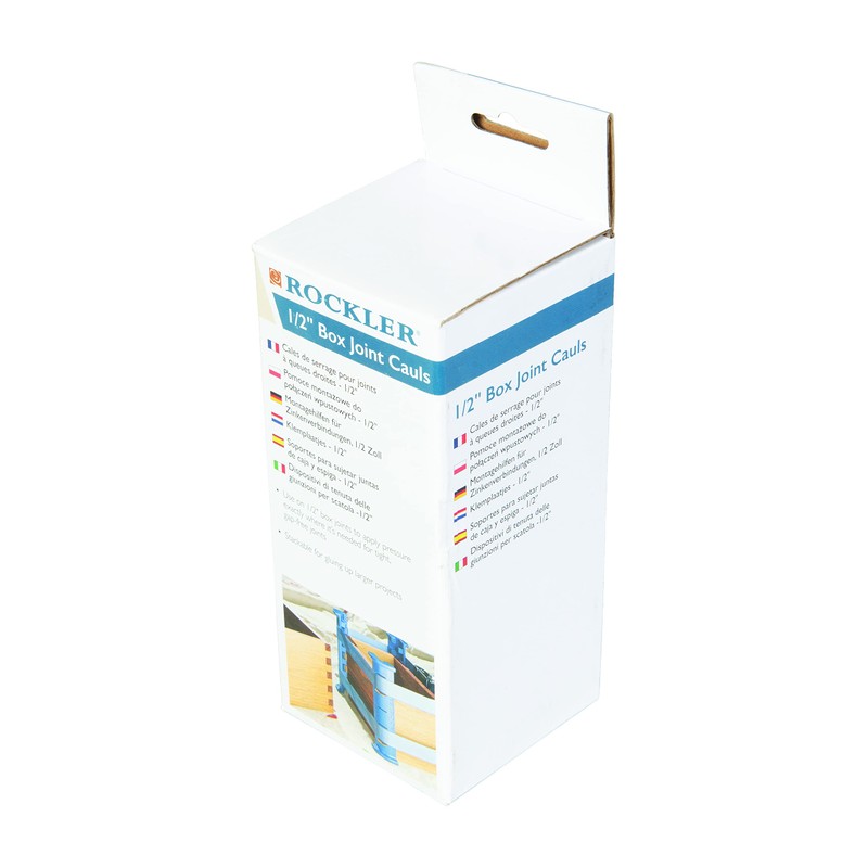 Rockler 715803 Box Joint Cauls 4pk 1/2"