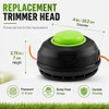 AH1300 Trimmer Head Compatible with EGO ST1500 Series, 0.095 in