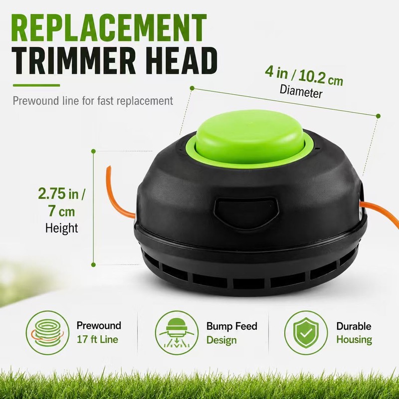 AH1300 Trimmer Head Compatible with EGO ST1500 Series, 0.095 in